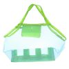 Children's Sand Away Beach Mesh Bag; Beach Toys Bag Baby Toy Storage Bags - Green