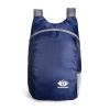 20L Unisex Lightweight Outdoor Backpack; Waterproof Folding Backpack; Casual Capacity Camping Bag For Travel Hiking Cycling Sport - Navy Blue