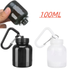 Mini Portable Protein Powder Bottles with Keychain Health Funnel Medicine Bottle Small Water Cup Outdoor Sport Storage - 100ml-Random Style