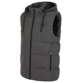 Helios- Paffuto Heated Vest- The Heated Coat - Gray - Xl