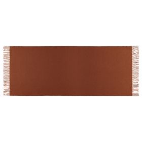 Fall Wraparound Full Body Scarf - Rust