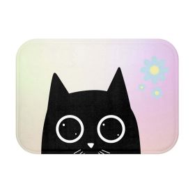 Adorable Cat Anime Bath Mat - One Size