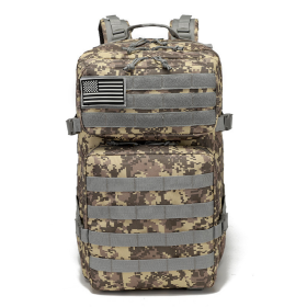 Military 3P Tactical 45L Backpack | Army 3 Day Assault Pack | Molle Bag Rucksack | Range Bag - ACU