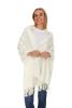 Fall Wraparound Full Body Scarf - Ivory