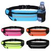 Unisex Sports Fanny Pack; Running Waist Bag; Belt Phone Bag; Water Hydration Backpack Running Accessories - Black