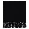 Fall Wraparound Full Body Scarf - black