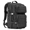 Military 3P Tactical 45L Backpack | Army 3 Day Assault Pack | Molle Bag Rucksack | Range Bag - Black