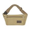 1pc Unisex Multifunctional Canvas Waist Bag Fanny Pack For Outdoor Activities - Army Green