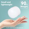 1pc Portable LED Camping Light; USB Rechargeable Emergency Light Bulb Home Decoration Outdoor Hanging Tent Light Barbecue Hiking Camping Light - White